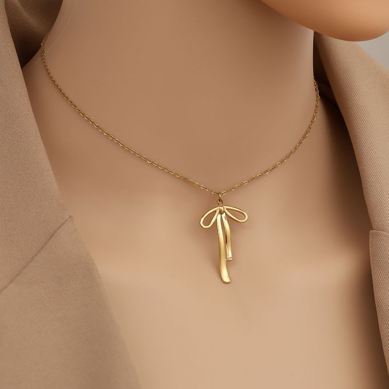 Ketting Strik goud
