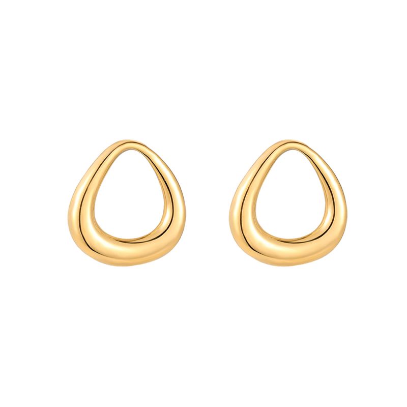 Oorbellen Organic goud