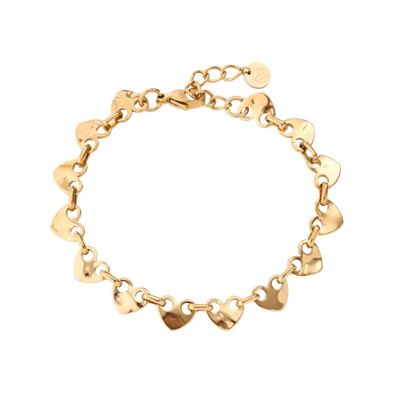 Armband Hart goud