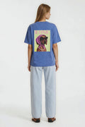 Shirt Teckel blauw